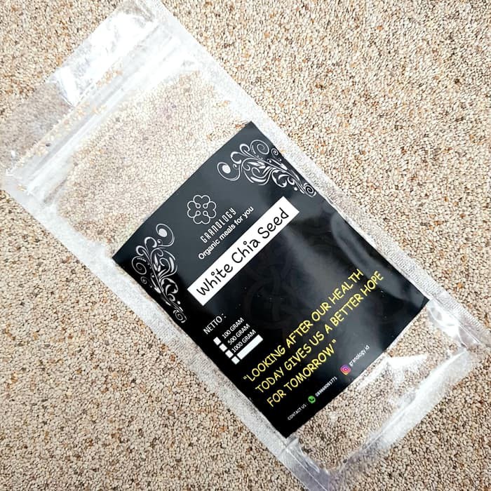 

Organic White Chia Seed Peru (1000 gram) by Granology