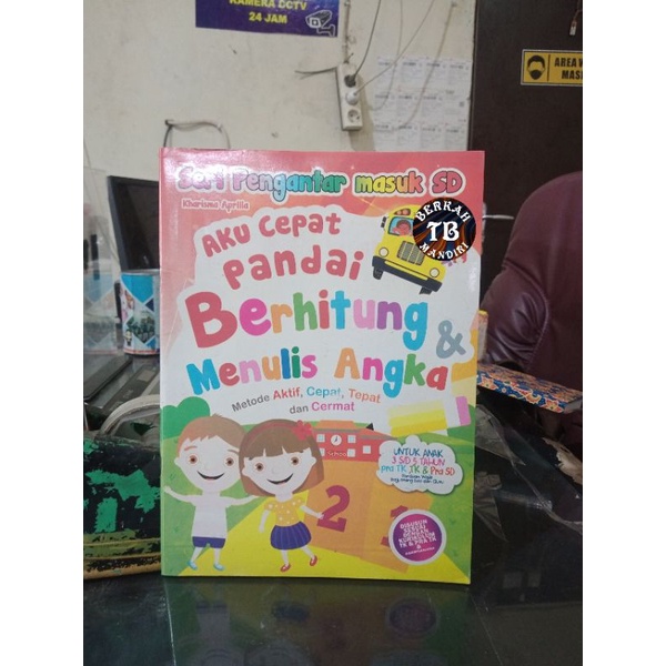 Buku Aku Cepat Pandai Berhitung &amp; Menulis Angka (21×29cm)