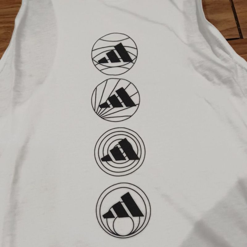 Tanktop adidas run logo tank M