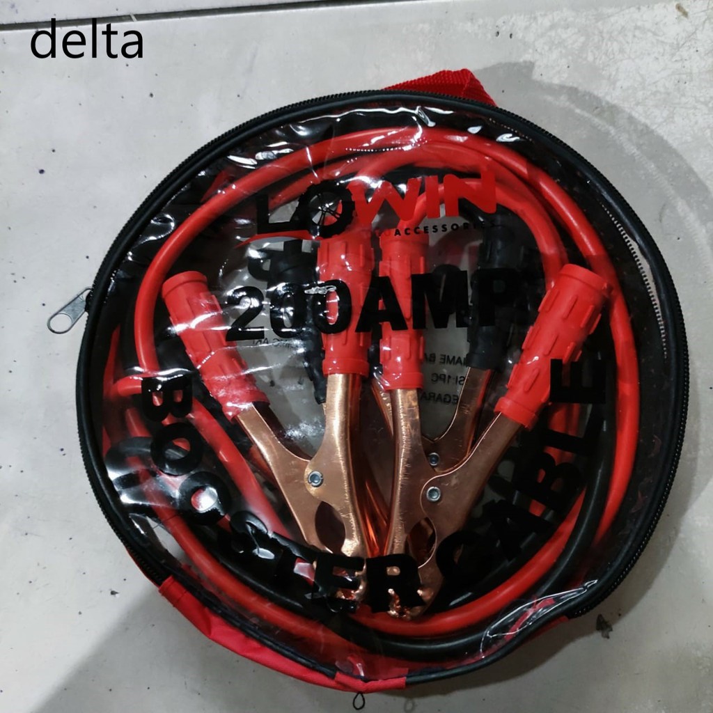 Kabel Pancingan Aki Mobil/ Jumper Accu 200 Ampere