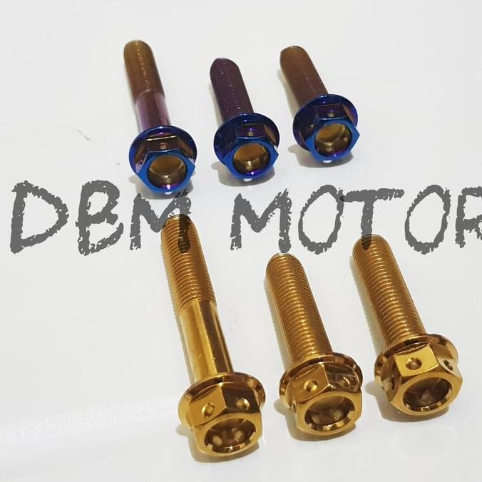 Baut Mur Pengencang Baut Knalpot Probolt Nmax - Aerox 155-Lexi-Xmax