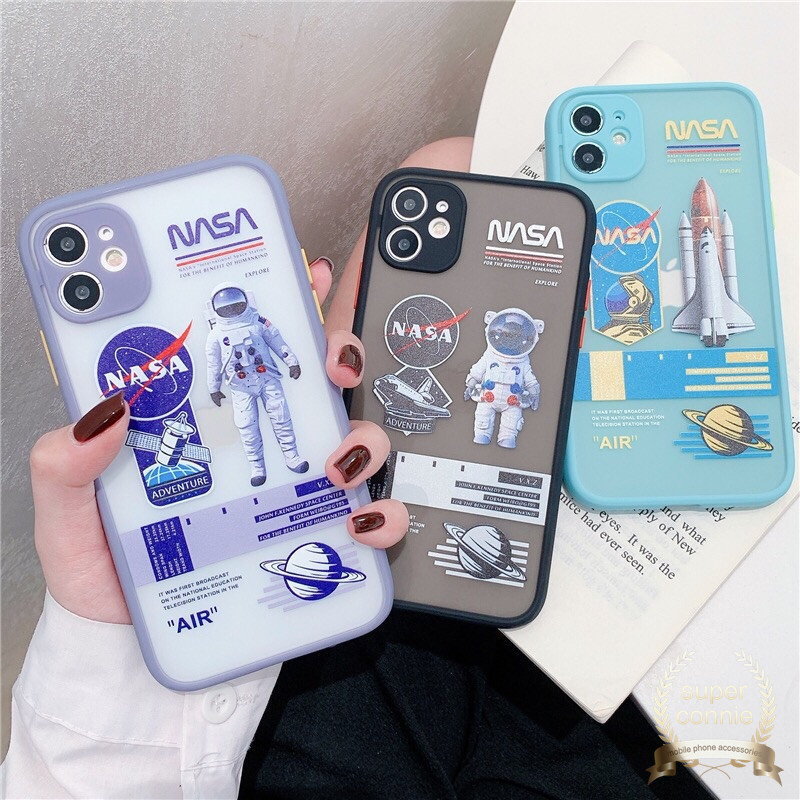 Xiaomi POCO M3 Case Redmi 9 Casing Xiaomi Redmi Note 9 9s Redmi 9C NFC 8 9pro Note8 7 Redmi 9A POCO X3 NFC POCO X3 Pro Redmi Note10 Note10pro Note10s Note 10 10s 10pro Max 10pro Plus Trand Brand NASA Camera Protector Phone Case-7
