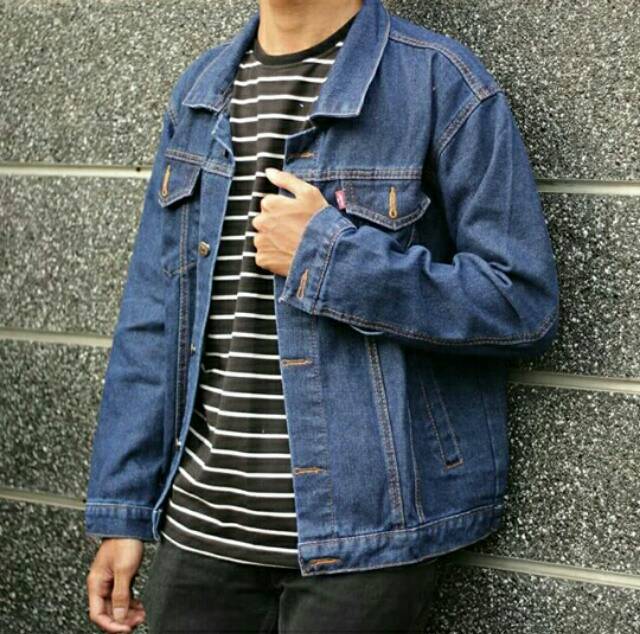 Jaket Jeans Pria Biowash