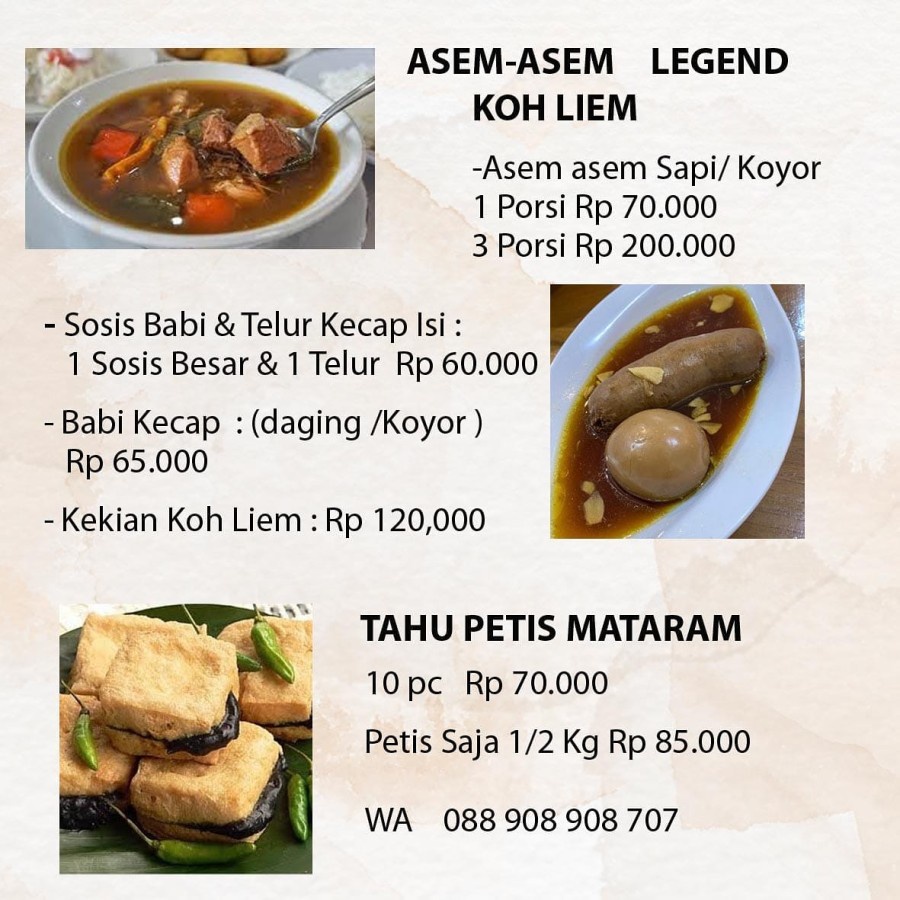 koh liem asem asem semarang