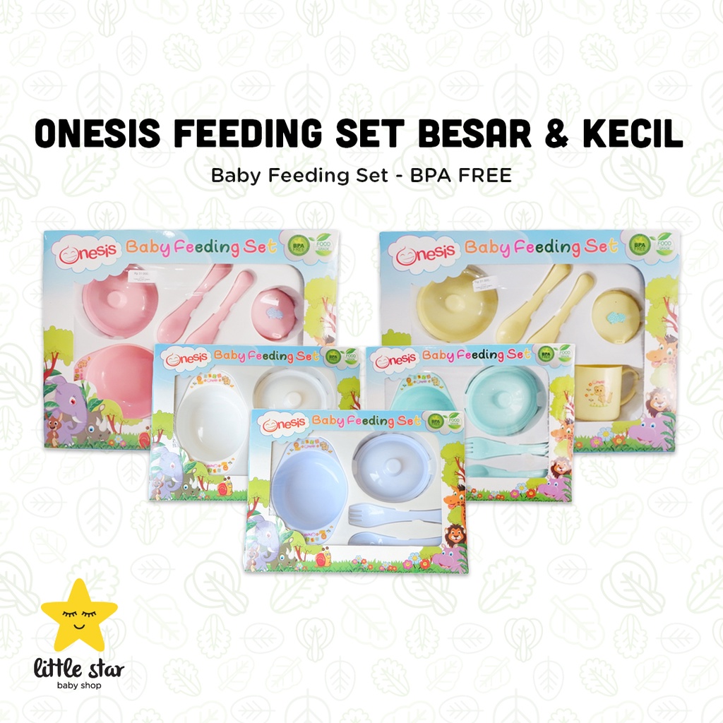 Baby Feeding Set Onesis | Alat Makan Bayi | Set Makan Anak