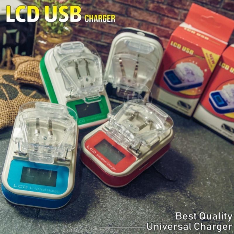 Desktop Charger LCD Charger USB Kodok Dekstop Lcd Universal Kaki Panjang