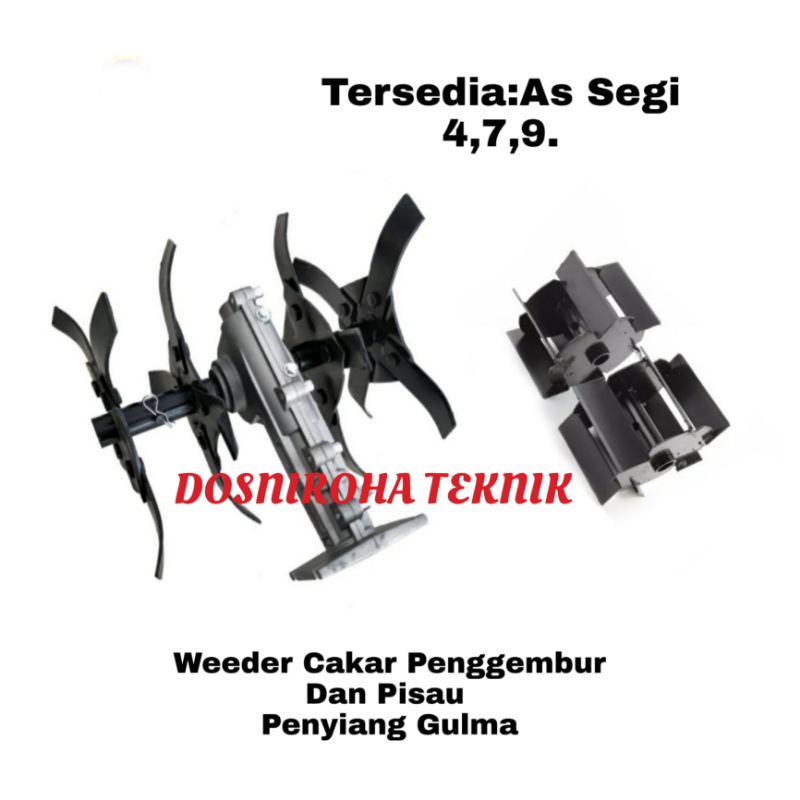 Weeder Penyiang Gulma Kebun| Pisau Cakar Penggembur