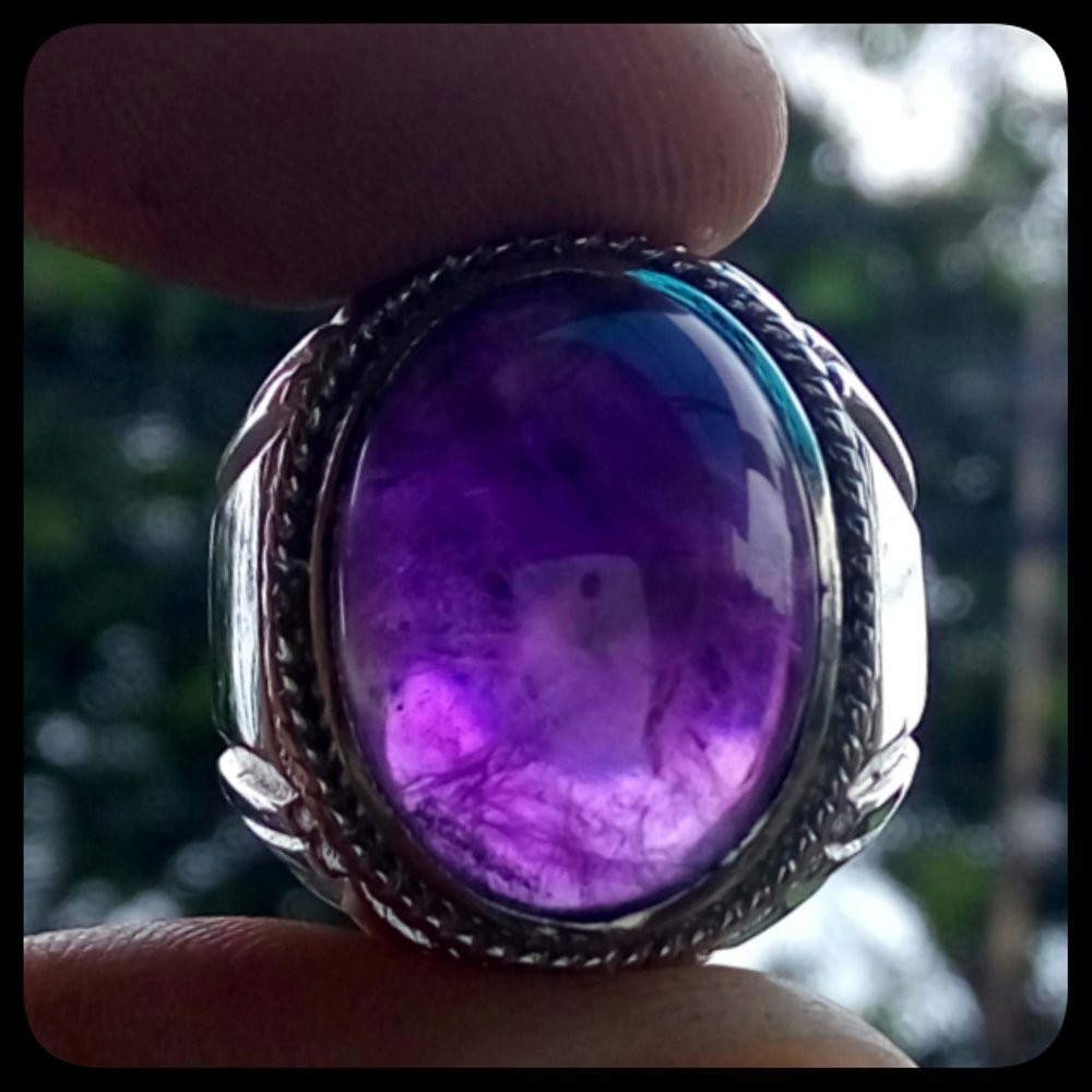 CINCIN KECUBUNG AMETHYST PANGKALAN BUN GRADE AAA+