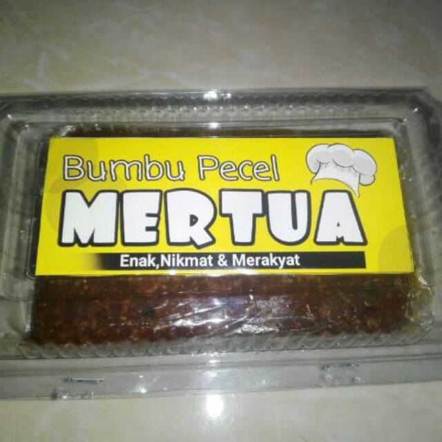 

Sambal pecel mertua