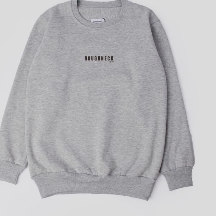 Jangan Ketinggalan order..  Crewneck Roughneck Black Murah | Sweater Pria Roughneck | Sweatshirt Rou