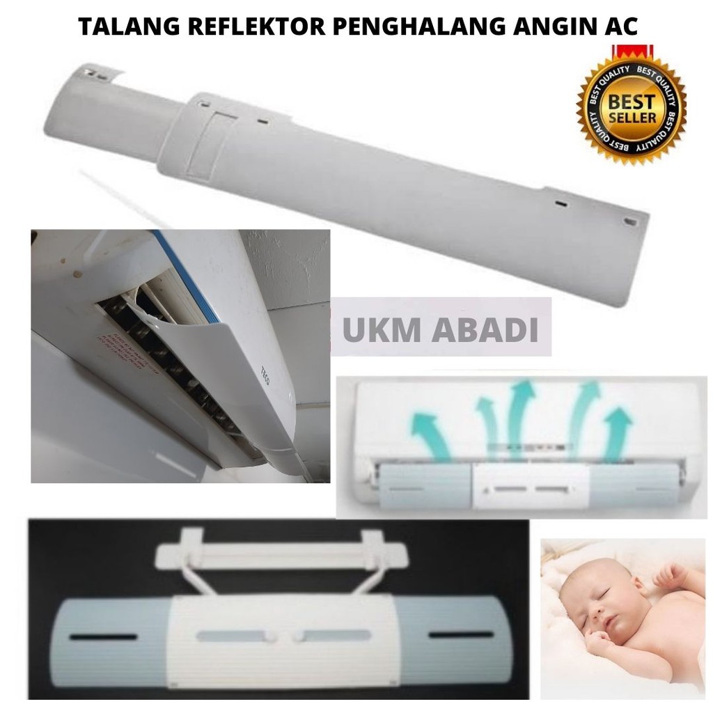 Cover Penghalang Angin AC Reflector Windshield Deflector 111143