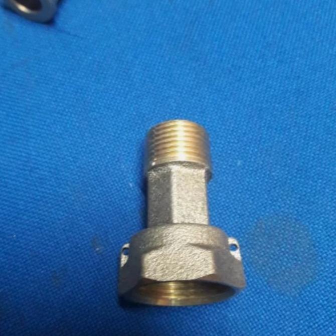 coupling naple meteran air 1/2"x3/4" techteh92 dijamin