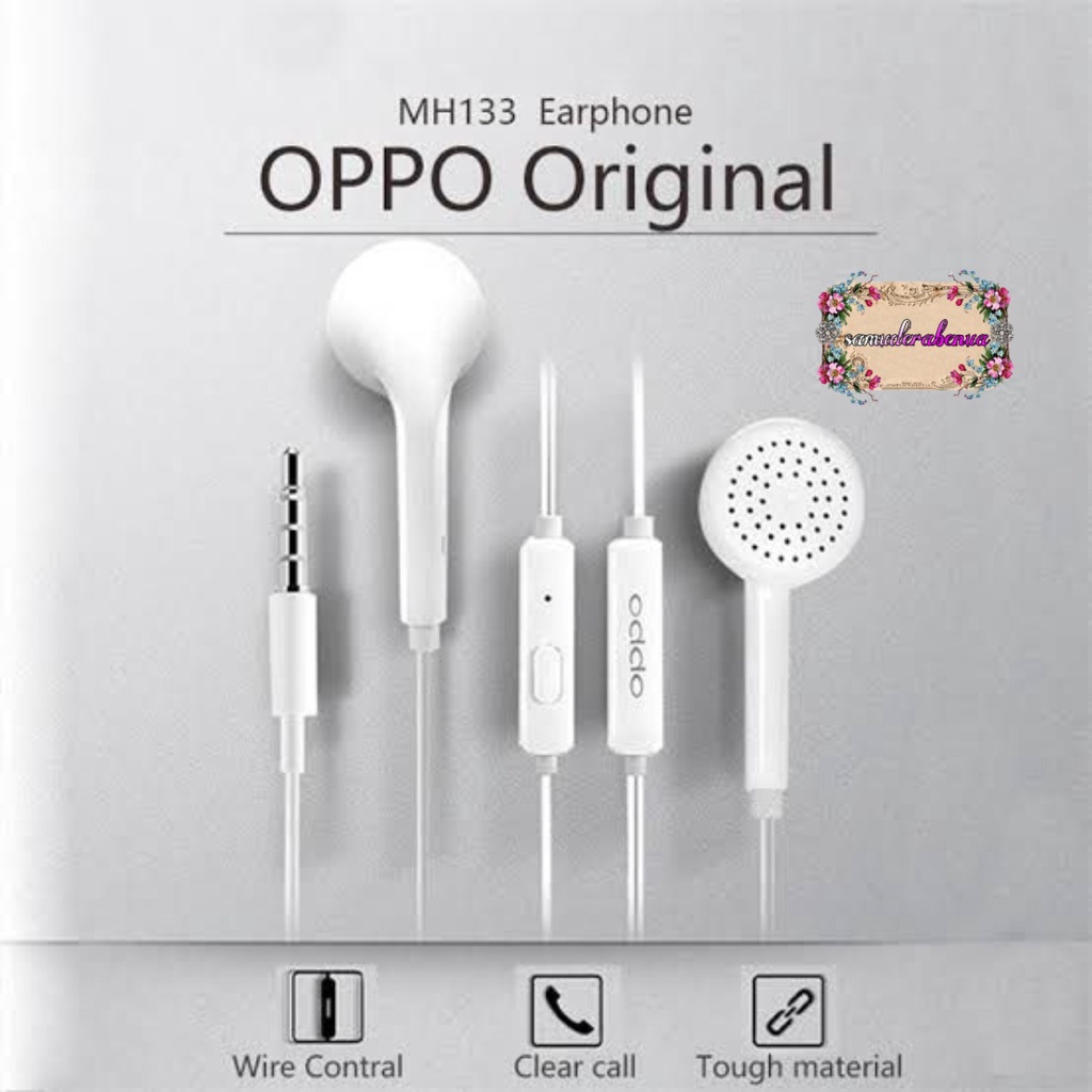 Headset Oppo Original 100% Headset Oppo F9 F7 F5 F3 A15 a5 A9 F11 pro F1s A71 A83 A37 A3 SB2710