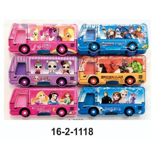 

Kotak tempat tepak pencil case alat tulis pensil murah anak magnet murah type 1118