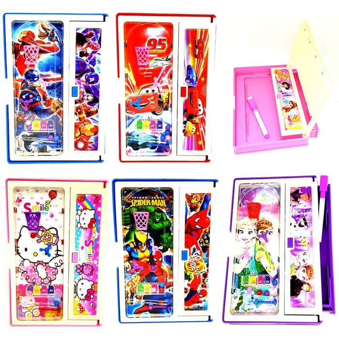 

Kotak pensil pinball jumbo papan tulis ukuran a5