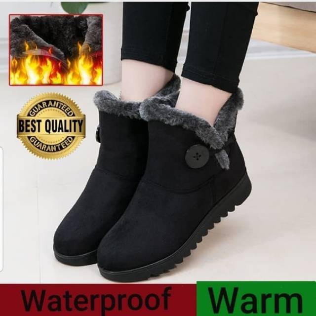 Sepatu Boots Musim Dingin Wanita / Winter Snow Boots Women 04