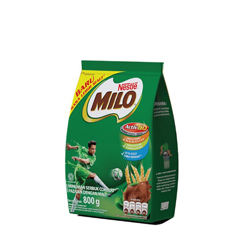 

MILO ACTIV GO SERBUK COKLAT DENGAN MALT 800G