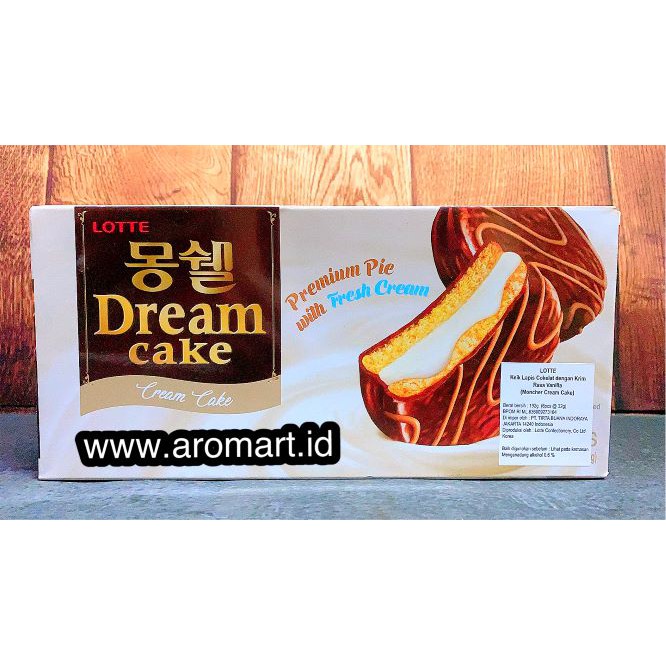 Lotte Dream Cake Kue Lapis Coklat - 192g