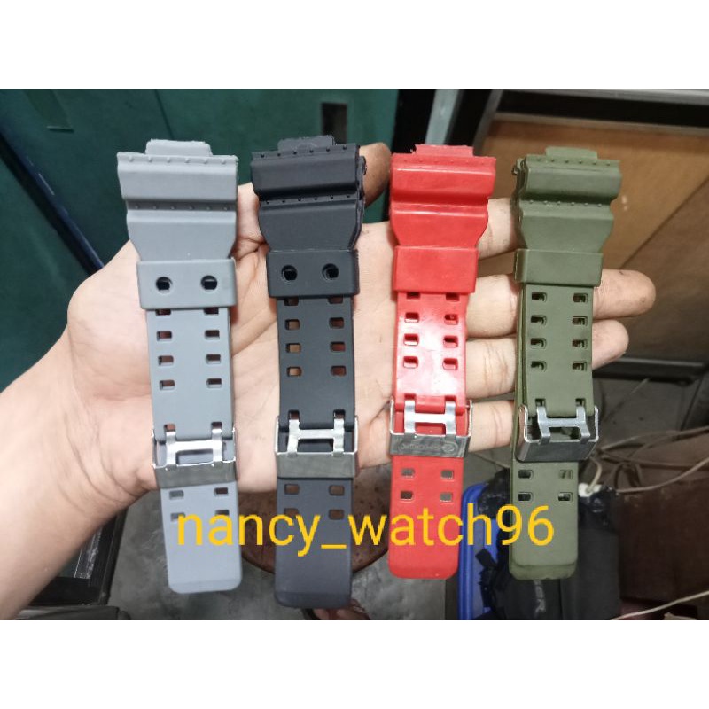 tali strap jam g shock ga 100 ga 400 ga 110 ga 120 ga  700 tali jam digitec dg2112t dg2090t dg
