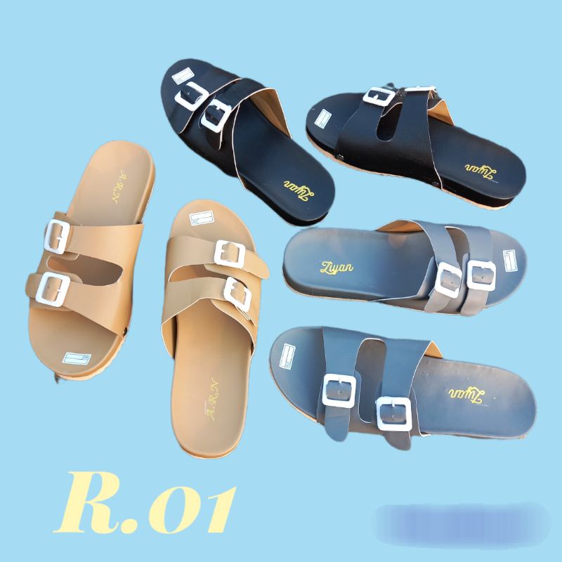 SANDAL WANITA SOL PUYUH KOKOP GESPER 2 R.01