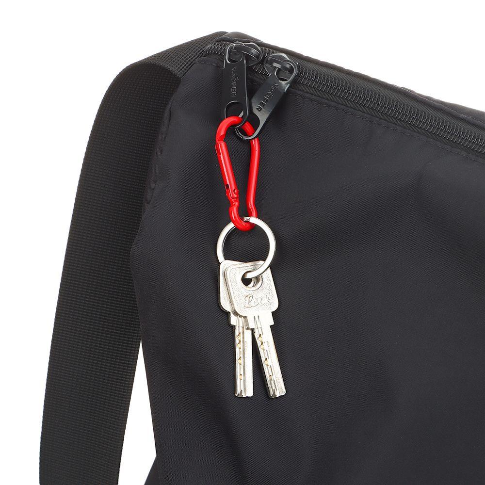 Suyo 5Pcs Tombol Panjat Pengaman Baru Multicolor Aluminium Alloy Carabiner