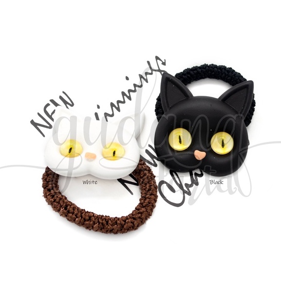 Ikat Rambut Big Eyes Cat Hairband Motif Mata Kucing Lucu GH 200609