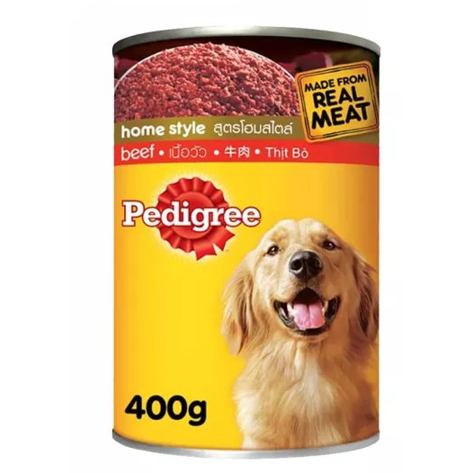 Makanan Anjing Wetfood Pedigree Kaleng Beef 400gr