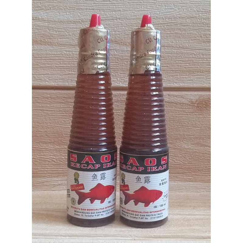 Kecap Ikan Cap Bunga Matahari 135ml Halal MUI / Kecap Ikan Halal