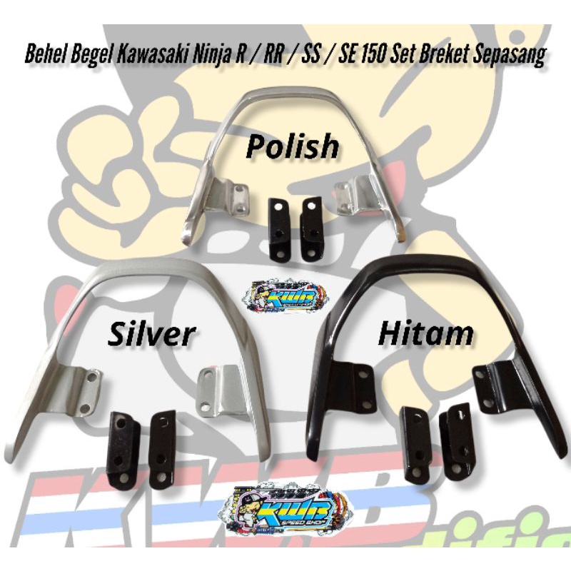 Planger begel behel jok pegangan belakang Kawasaki ninja R Ninja RR Ninja SS 150 BEHEL BEGEL KAWASAKI NINJA PNP NINJA R NINJA RR NINJA SS 150