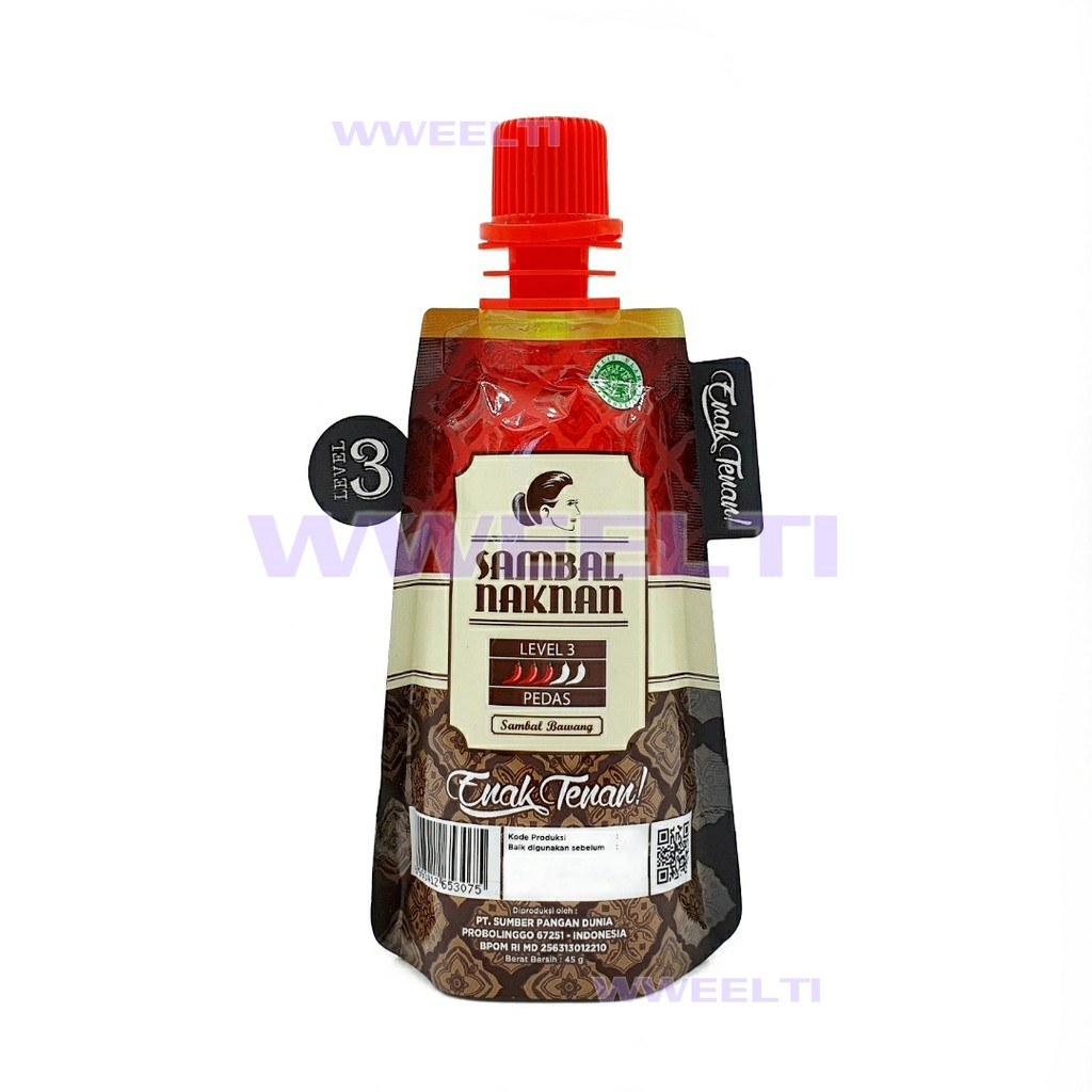 

Naknan Sambal Bawang Nak Nan Sambel Kemasan Pouch
