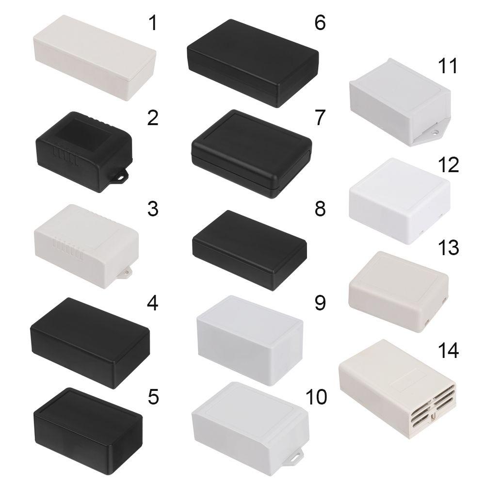 Suyo Kotak Proyek Elektronik Hitam/Putih DIY Kualitas Tinggi Instrumen Case