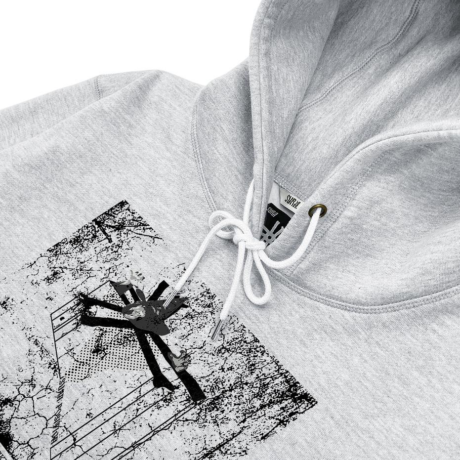 Serbuu-- Sura Positiva - Hoodie (Vesti) Abu abu Misty