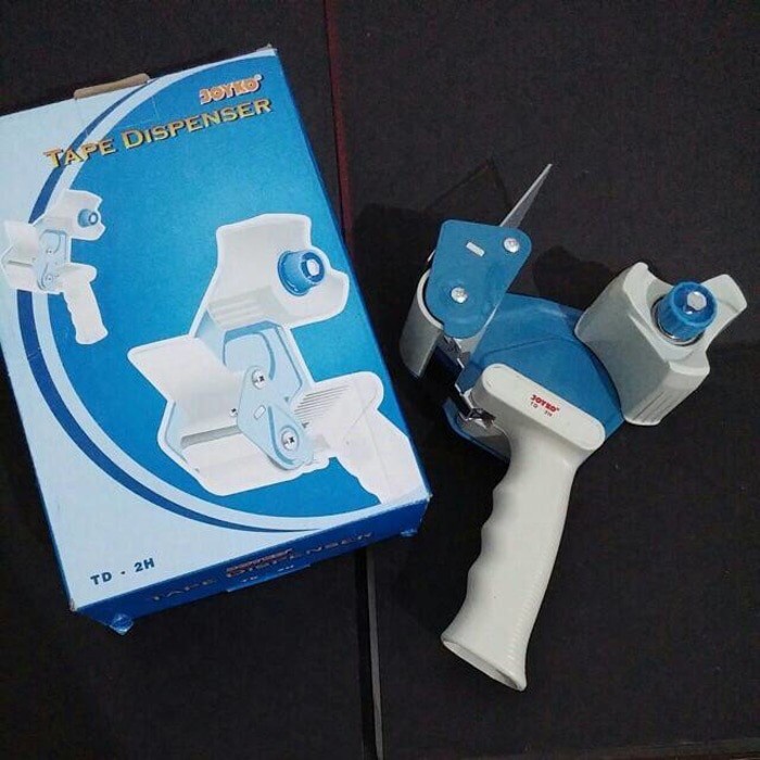 

Mudah Tape Dispenser Joyko Td-2H Handle Dispenser Lakban Tape Cutter Alat Po Bagus