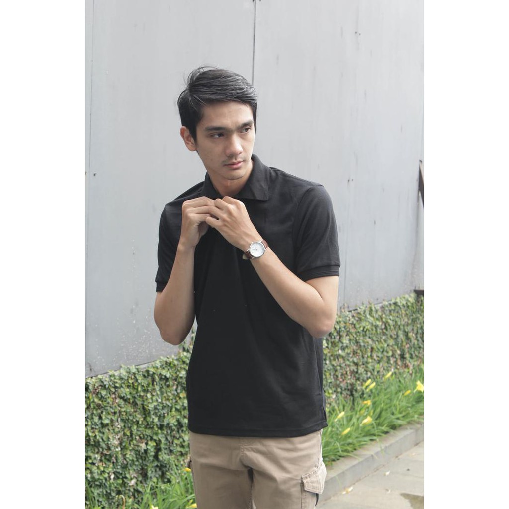 Kaos Polo Lacoste Cotton Pique Original Asli Indonesia - Maroon High Quality