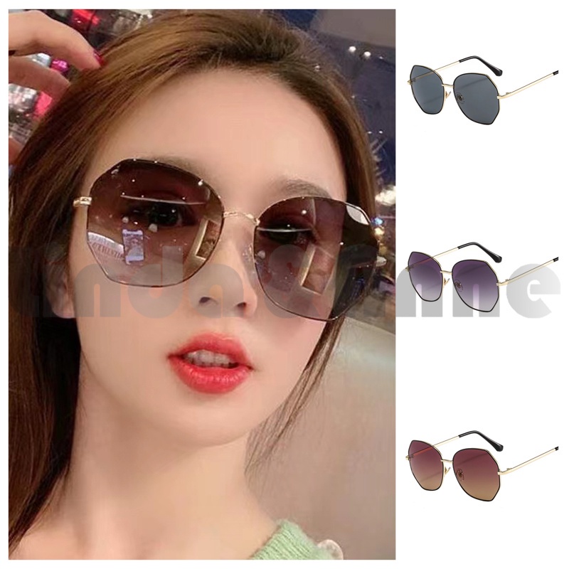 Kacamata Fashion Wanita Korean Style Anti Uv / Kacamata Pantai Wanita