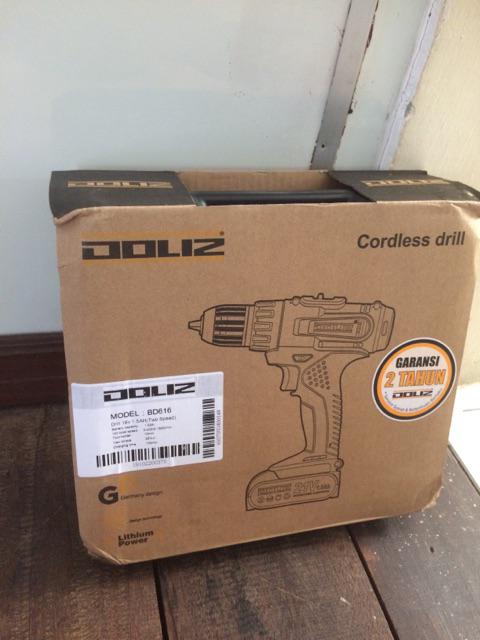 Doliz Bd 616 Bor Cordless 10 Mm Drill 16 Volt Bor Baterai 1,5 Ah Bd616