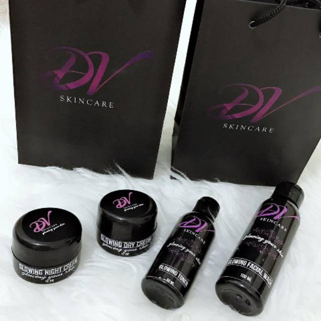 Paket perawatan wajah DV skincare