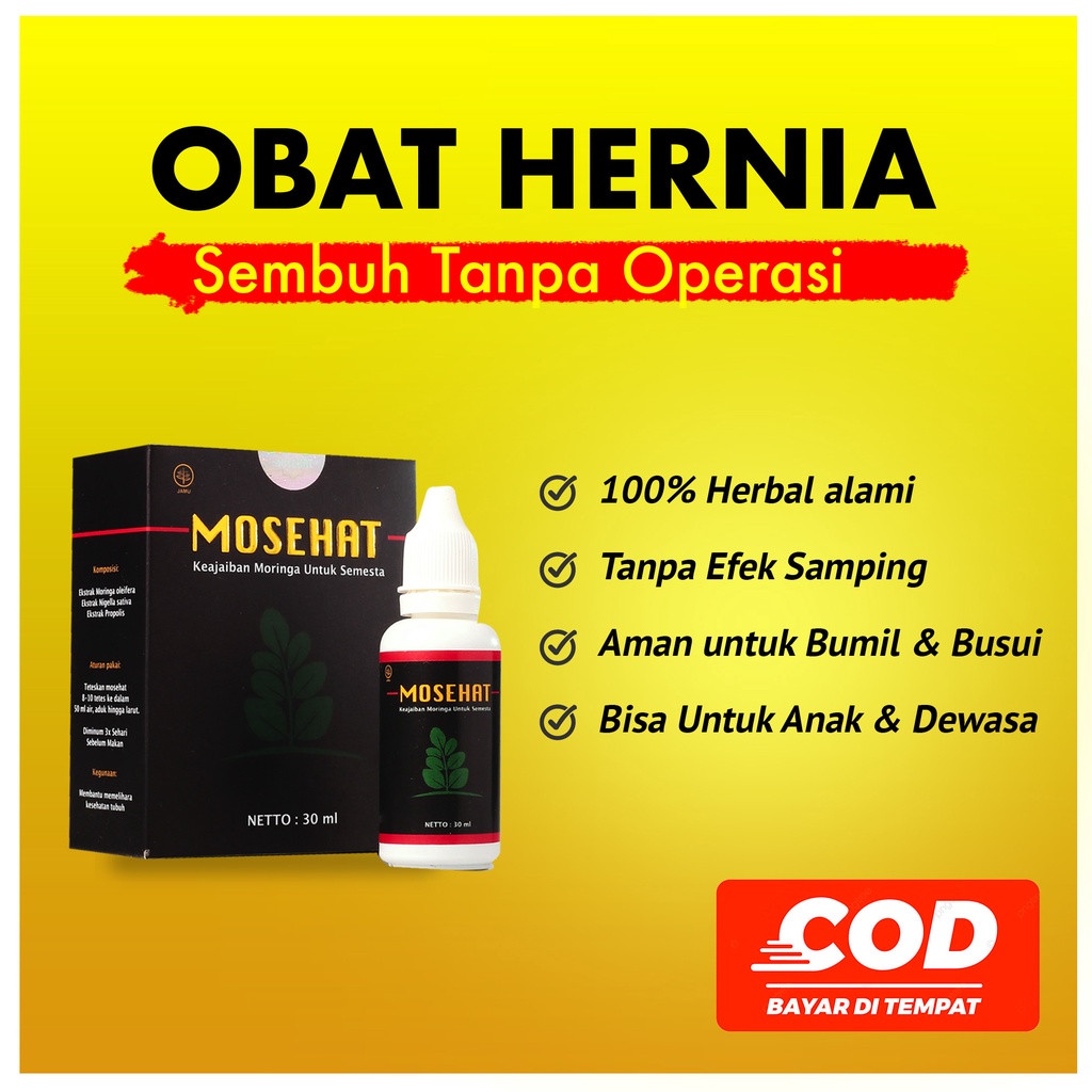 OBAT HERNIA Turun Berok Paling Ampuh MOSEHAT Herbal Original untuk Dewasa dan Anak Original Asli