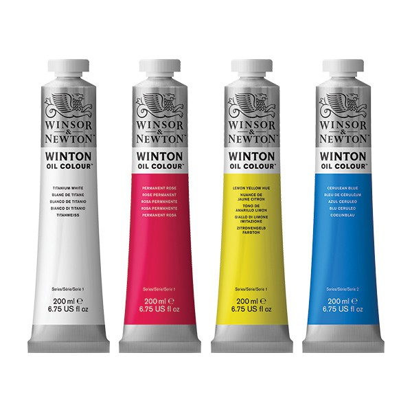 Winsor & Newton Winton Oil Colour 200ml / Cat Minyak Winsor Winton