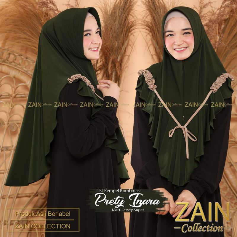 Jilbab Prety Inara Ori Zain Collection