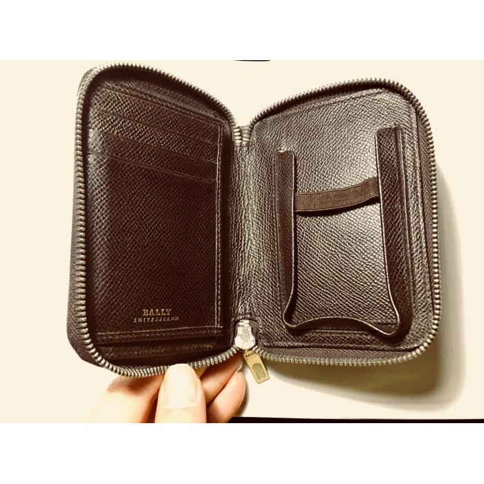 DESIGNER Dark Brown Leather Wallet for iPhone 3 3gs 4 4s or 3,5" Dompet Kulit Handphone