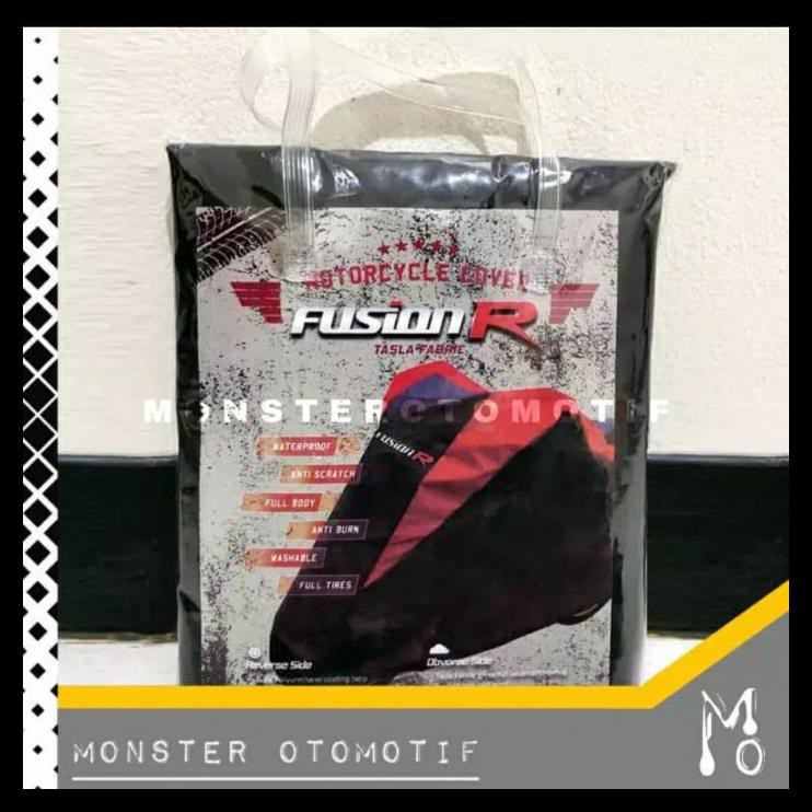 TERMURAH COVER / JAS HUJAN / SARUNG / PELINDUNG MOTOR FUSION R UNTUK HONDA PCX - MERAH 