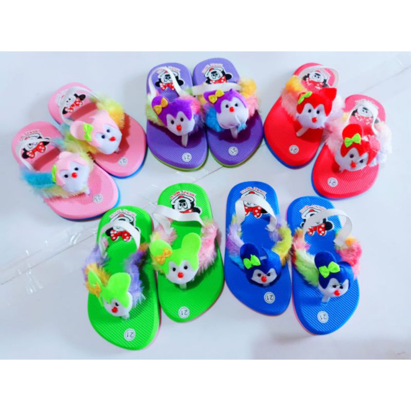 SANDAL ANAK BAYI BULU LUCU TERBARU TERLARIS