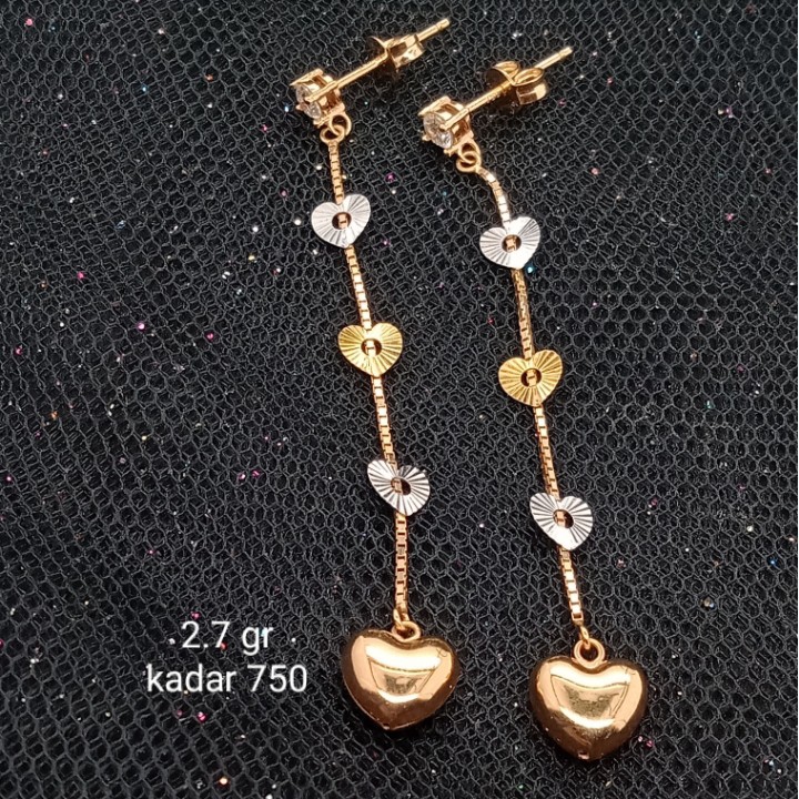 Anting Emas 17 K - 2.7 gr Kadar 750 - 3417