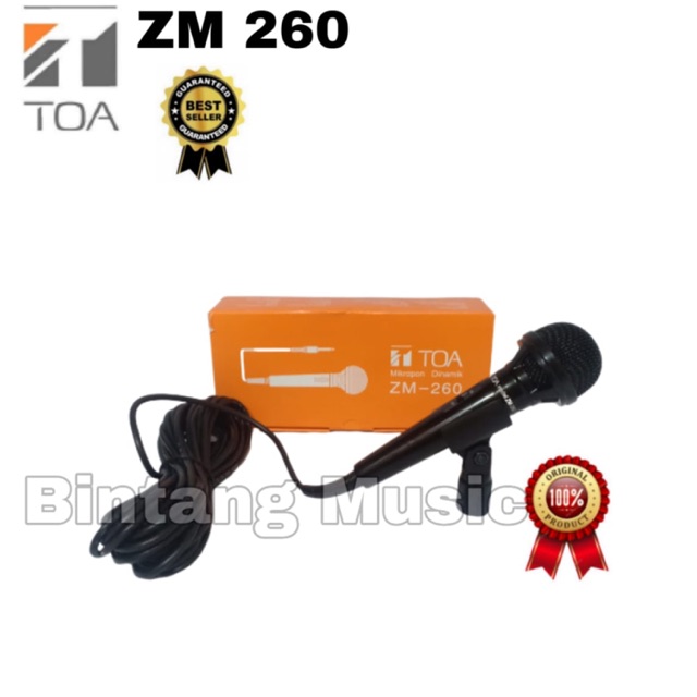 mic kabel TOA ZM260 original mikrofon toa zm 260