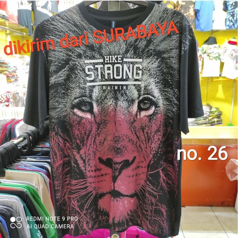 KAOS MACAN KAOS MACAN TUTUL KAOS GAMBAR MACAN KAOS PRIA KAOS DISTRO