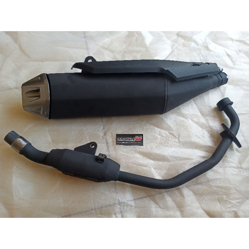 Knalpot original cbr 150r fullset knalpot original honda CBR150R K45R