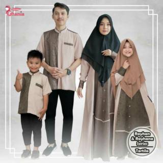 SARIMBIT RAYHAN RAYHANA FAMILY GAMIS  SET  KULUARGA 