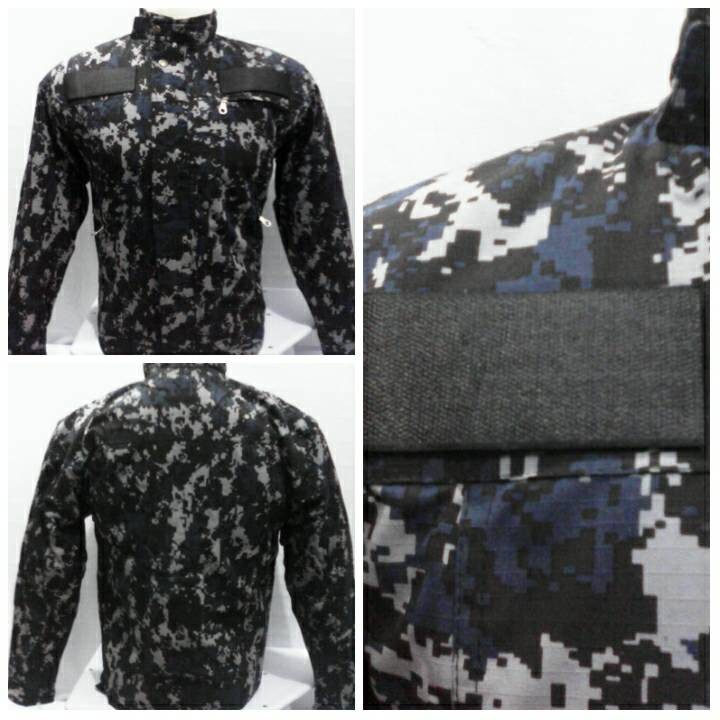 jaket loreng / jaket motor / taruna akpol / army