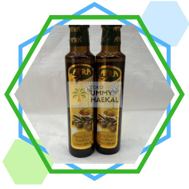 

Minyak Zaitun Afra Extra Virgin Oil (250ml-500gr) Bisa COD